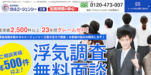 探偵社ガルエージェンシー三重の公式サイト(https://www.galu.co.jp/)より引用-みんなの名探偵